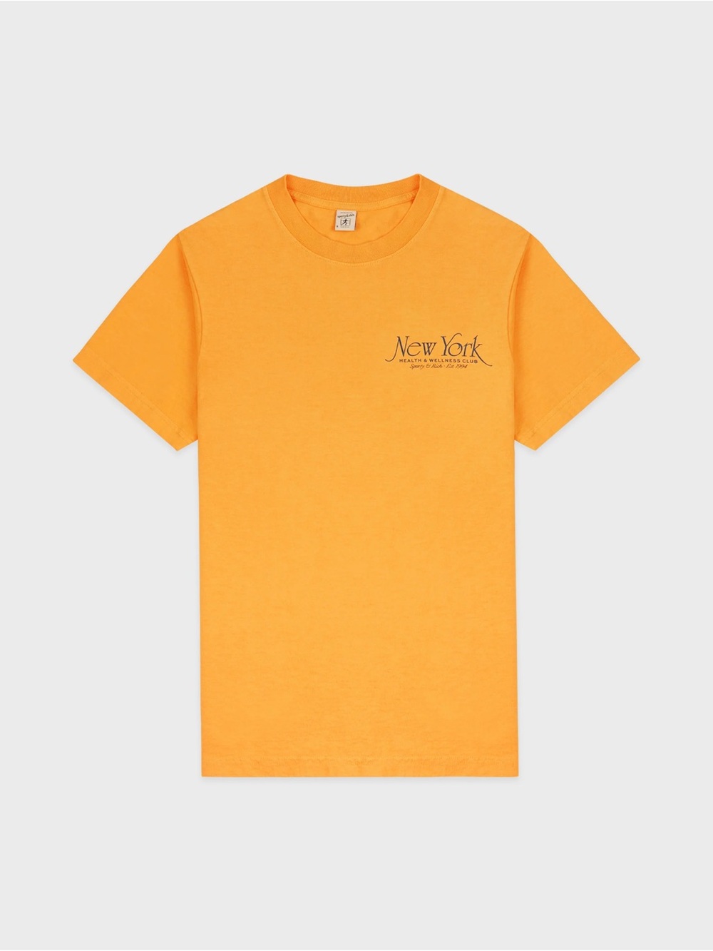 Sporty && Rich NY 94 T-Shirt - Faded Gold/Navy - Medium - Picture 2 of 5